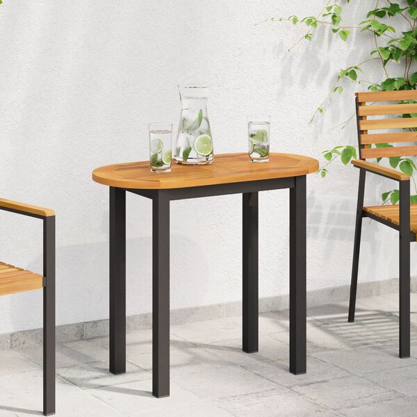 vidaXL Placă de masă Maro 80 x 40 x 2 cm lemn masiv de acacia