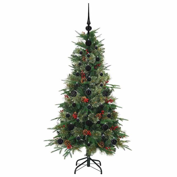 vidaXL Brad de Crăciun artificial cu ramuri articulare Verde 120 cm