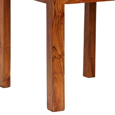 vidaXL Scaune de masă 6 buc. lemn masiv, finisaj palisandru, modern