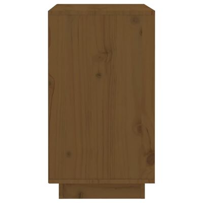 vidaXL Dulap de vinuri, maro miere, 55,5x34x61 cm, lemn masiv de pin