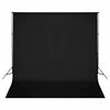 vidaXL Kit studio foto cu set de lumini, fundal și reflector