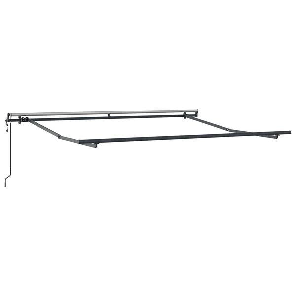 vidaXL Cortina Retractabilă Bej 300 x 250 cm Țesătură și Aluminiu