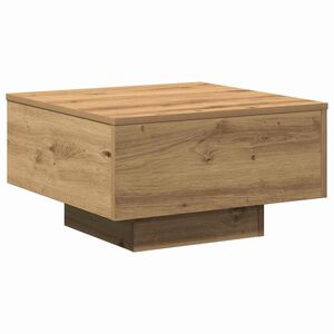 vidaXL Masă de cafea Stejar Artizanal 55 x 55 x 31 cm
