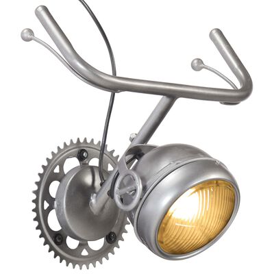 vidaXl Lampă de perete, design componentă bicicletă, fier