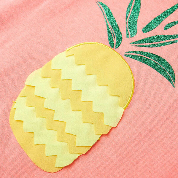 Tricou pentru copii, corai neon, 140