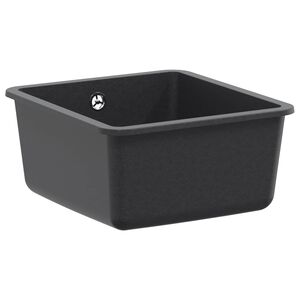 vidaXL Chiuvetă de bucătărie cu o singură cuvă Granit 42 x 46 x 31 cm