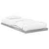 vidaXL Cadru de pat de podea Sonoma 75 x 190 cm Lemn prelucrat