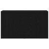 vidaXL Bufet cu sertar Stejar Negru 120 x 36 x 69 cm Lemn compozit