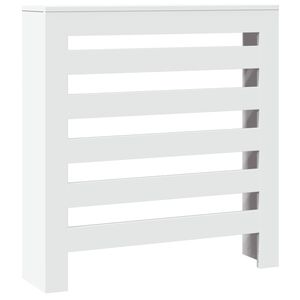 vidaXL Capac pentru radiator Alb 78 x 20 x 82 cm Lemn prelucrat