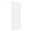 vidaXL Ușă glisantă 93 x 232 cm Lemn prelucrat Alb