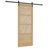vidaXL Ușă glisantă ORKDAL 86 x 211 cm Lemn masiv de pin natural