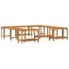 vidaXL &Icirc;mprejmuire pentru Cadă cu Hidromasaj Lemn Solid de Acacia Maro