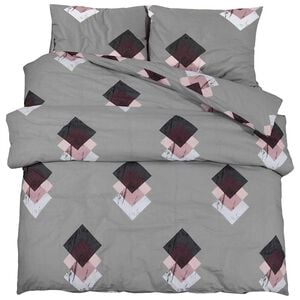 vidaXL Set cu husă de pilotă, multicolor, 260x220 cm, bumbac
