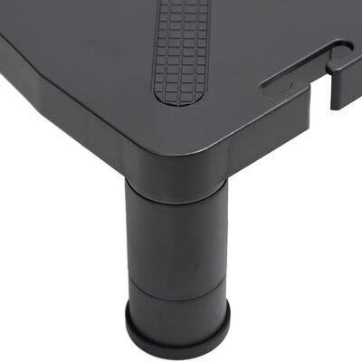 vidaXL Suport pentru monitor, negru, 33,5x34x10,5 cm