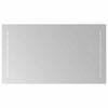 vidaXL Oglindă de baie cu LED Transparent 70 x 40 cm sticlă securizată