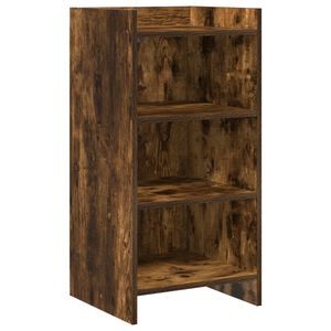 vidaXL Bufet Stejar fumuriu 40 x 36 x 80 cm Lemn prelucrat