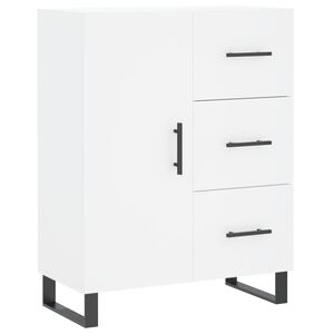 vidaXL Servantă, alb, 69,5x34x90 cm, lemn compozit