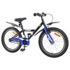 vidaXL Bicicletă pentru Copii 18 Inci pentru 5-7 ani Negru