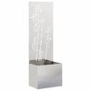vidaXL Ecran de intimitate pentru grădină Argintiu 50 x 32 x 150 cm