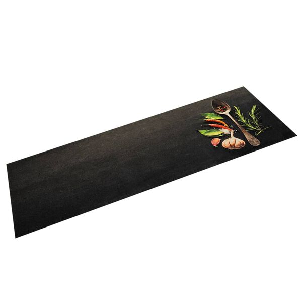 vidaXL Covor de bucătărie lavabil Spices, 45x150 cm, catifea