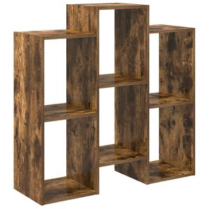 vidaXL Bufet Stejar fumuriu 90 x 30 x 90 cm