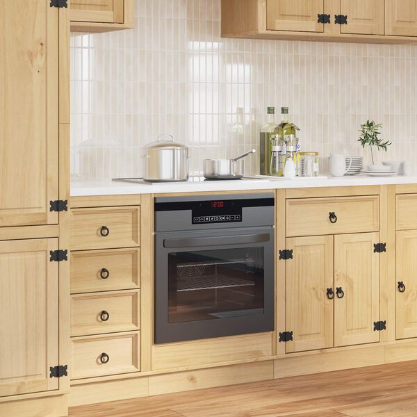 vidaXL Dulap SKI Maro Miere 60 x 46 x 81 cm Lemn de pin masiv