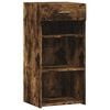 vidaXL Dulap, stejar afumat, 45x42,5x93 cm, lemn prelucrat