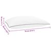 vidaXL Perna de Somn Alb 70 x 50 x 18 cm