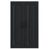 vidaXL Dulap de bucătărie Kalmar Negru 60 x 31 x 100 cm Lemn compozit