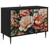vidaXL Cabinet TV BORNE 69 x 33 x 50,5 cm Stejar Negru Lemn prelucrat