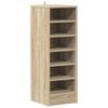 vidaXL Pantofar, stejar sonoma, 31,5x35x90 cm, PAL