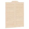 vidaXL Uși oscilante natural 100 x 40 cm Lemn masiv de pin