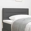 vidaXL Tăblie cap cu headboard Gri închis 80 cm Piele artificială