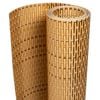 vidaXL Paravan Balcon Maro Deschis 300x100 cm Poly Rattan