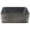 vidaXL Lavoar de blat negru/maro 46x35,5x13 cm, ceramică, dreptunghi