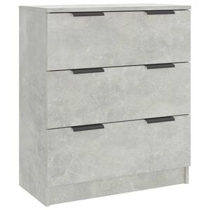 vidaXL Dulap, gri beton, 60x30x70 cm, lemn prelucrat