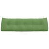 vidaXL Perna pentru spate Verde deschis 160 x 24 x 50 cm Catifea