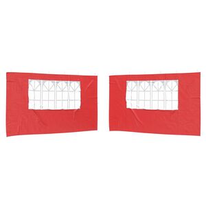 vidaXL Perete lateral pentru cort de petrecere 2 buc. 400 x 195 cm