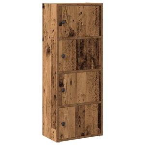 vidaXL Bibliotecă, lemn vechi, 40x24x102 cm, lemn prelucrat