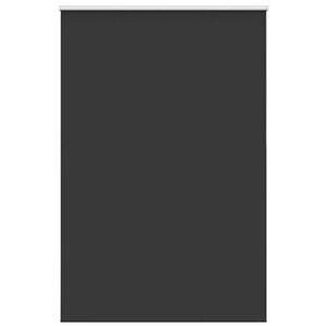 vidaXL Jaluzea cu role opace negru 145x230 cm lățime material 141,6 cm