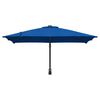 vidaXL Parasol de Grădină Albastru și Negru 248.5 x 247.5 x 160 cm