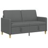 vidaXL Sofa cu Spațiu de Depozitare Gri &icirc;nchis 152 x 78 x 87 cm