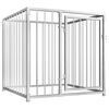 vidaXL Padoc de c&acirc;ini pentru exterior, 100 x 100 x 100 cm