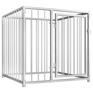 vidaXL Padoc de c&acirc;ini pentru exterior, 100 x 100 x 100 cm