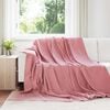 vidaXL Pături de aruncat 6 pcs Roz 240 x 220 cm Molton