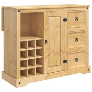 vidaXL Depozitare pentru bucătărie Ceară de Miere 112 x 70 x 91,5 cm