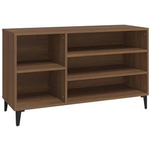 vidaXL Pantofar, stejar maro, 102x36x60 cm, lemn prelucrat