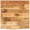 vidaXL Blat de masă margine naturală, 60x60x2,5 cm, lemn masiv mango