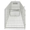 vidaXL Capcană pentru animale 64,5x25x26,5 cm, fier galvanizat