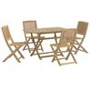 vidaXL Set mobilier de grădină, 5 piese, lemn masiv de acacia